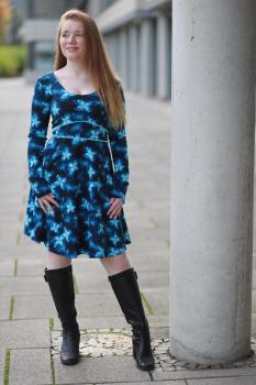 Märchenwelt Petrol Flowers